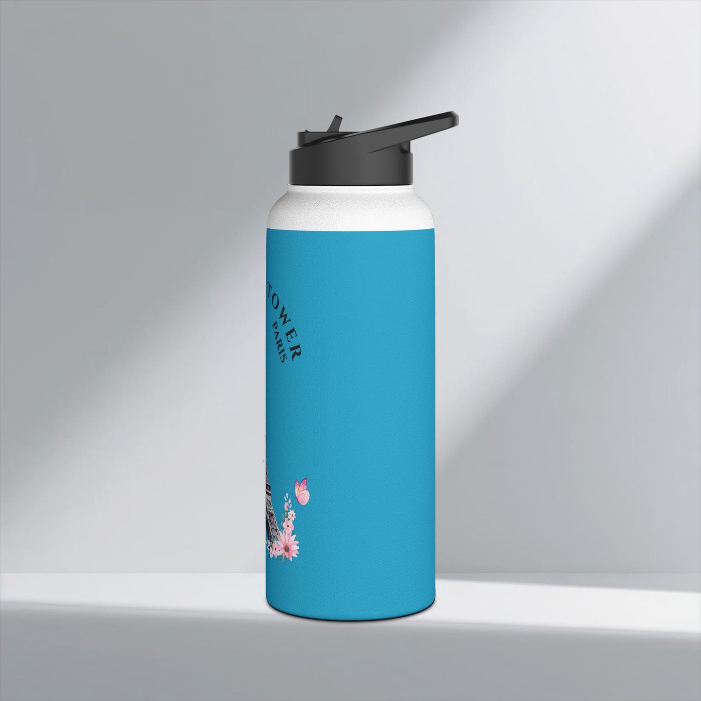 Eiffel Tower Water Bottle | Travel Sipper Bottle | Paris Gift