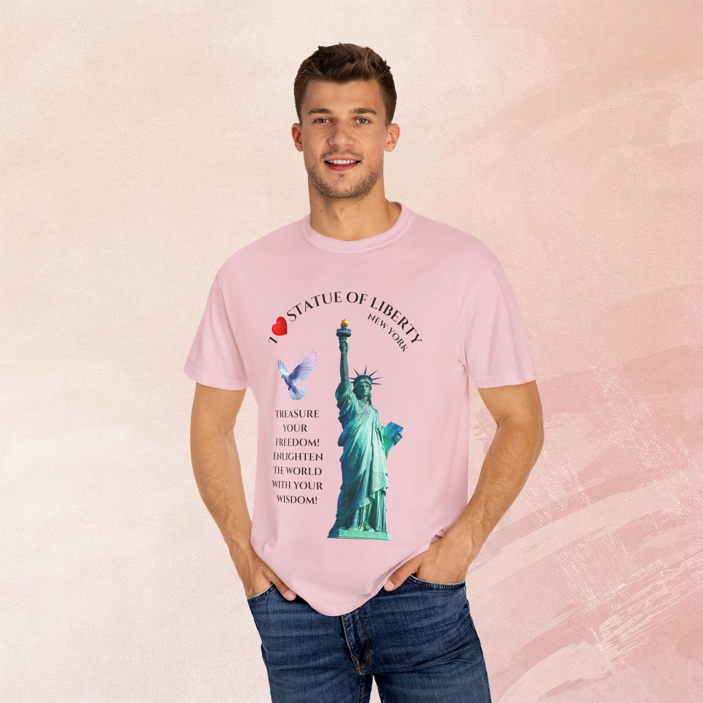 Statue of Liberty T-Shirt | Independence Day Gift | Travel Enthusiasts