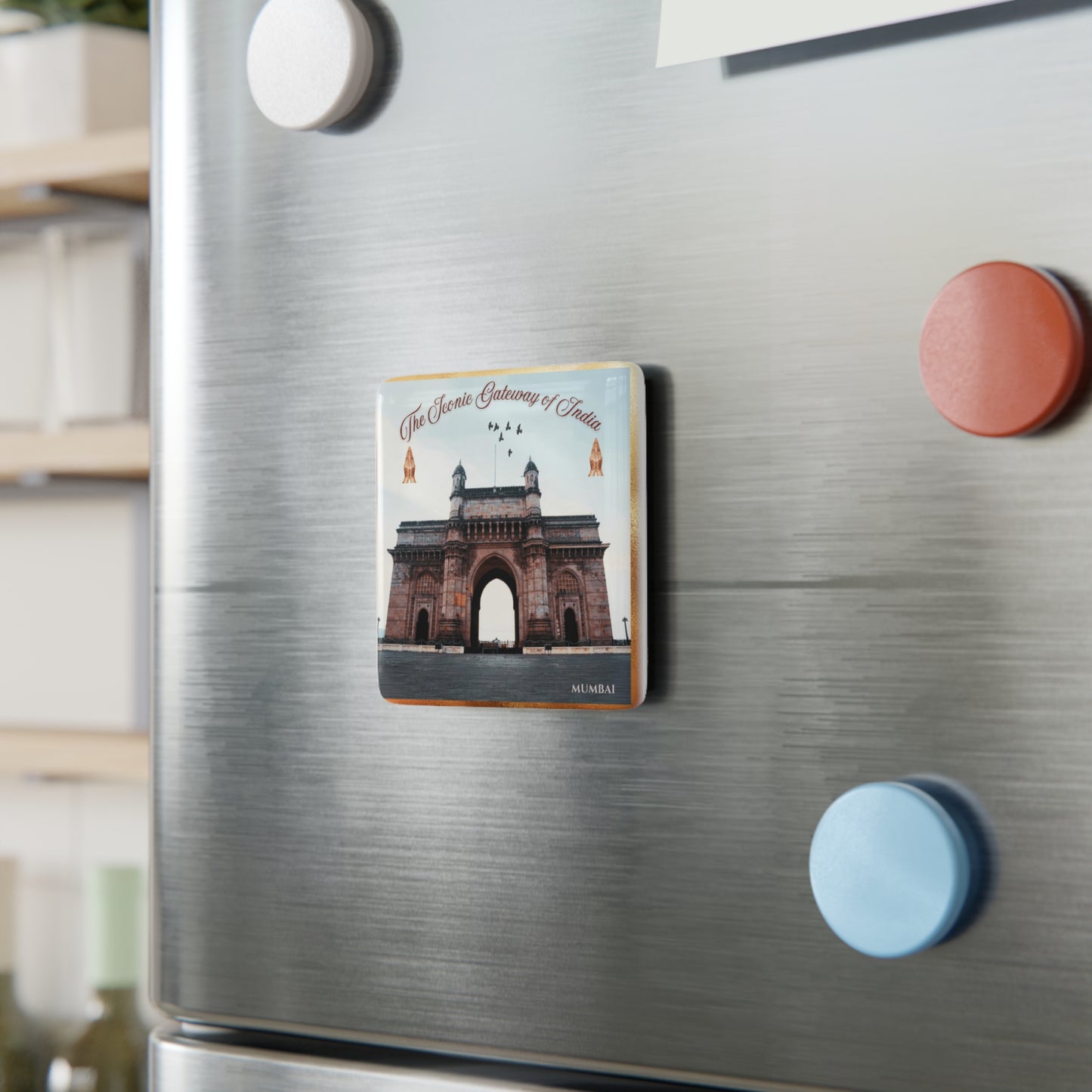 Gateway of India Mumbai Fridge Magnet — India Travel Souvenir