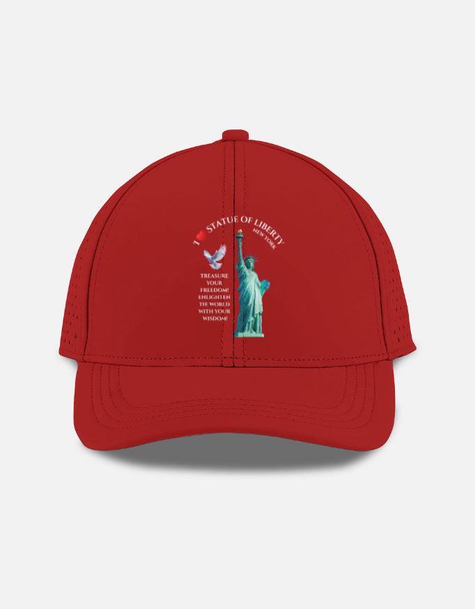 Sports Cap: Stylish & Breathable Cap | Iconic Statue of Liberty Design
