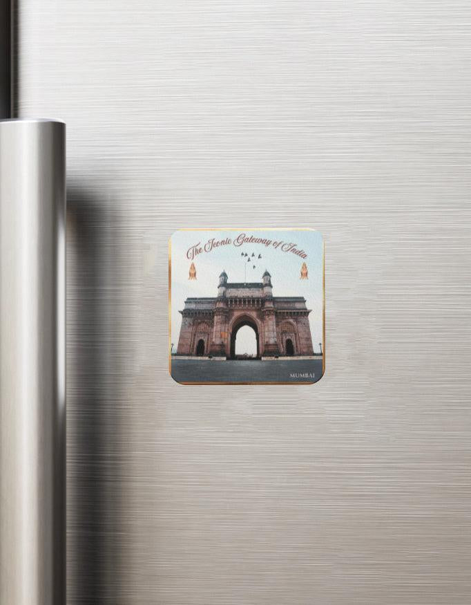 Fridge Magnet - Stylish Gateway of India Acrylic Magnet for Fridges