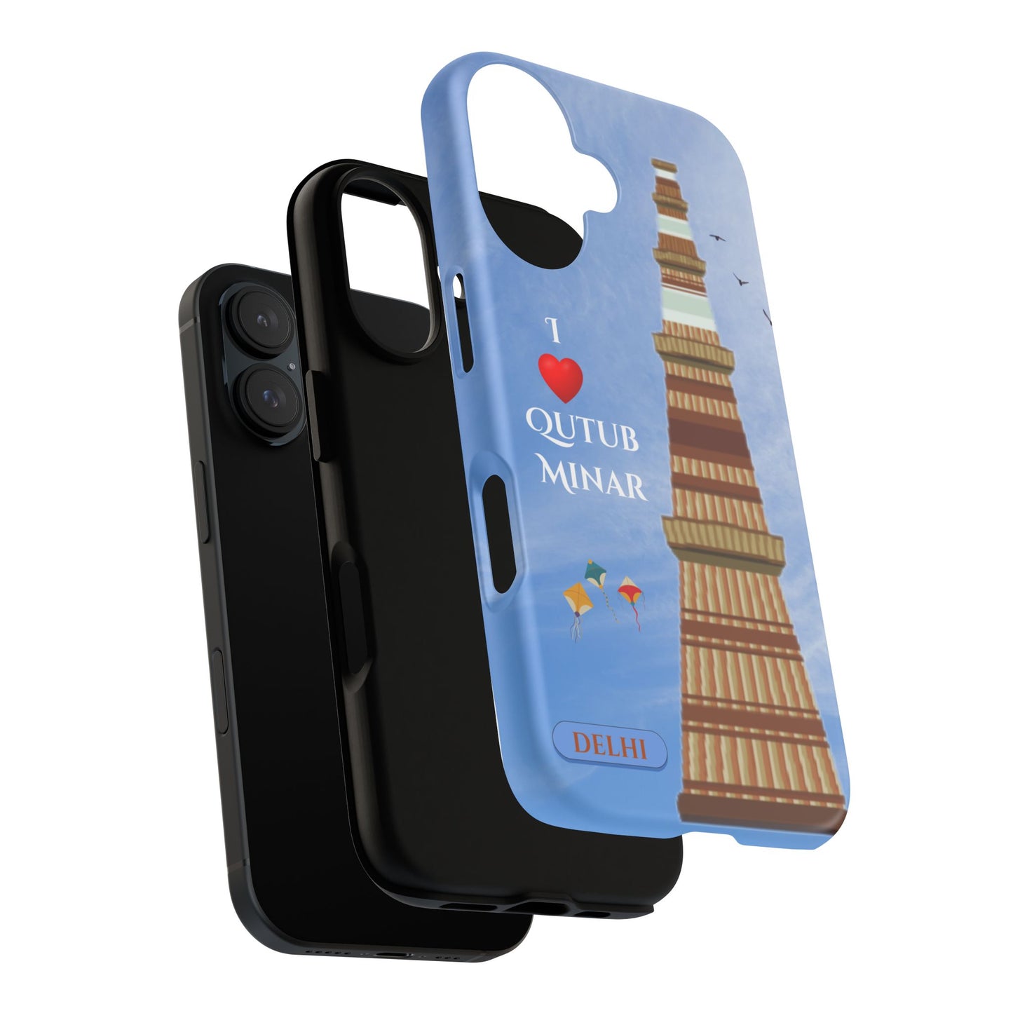 iPhone Case — Qutub Minar Delhi Protective Tough Case