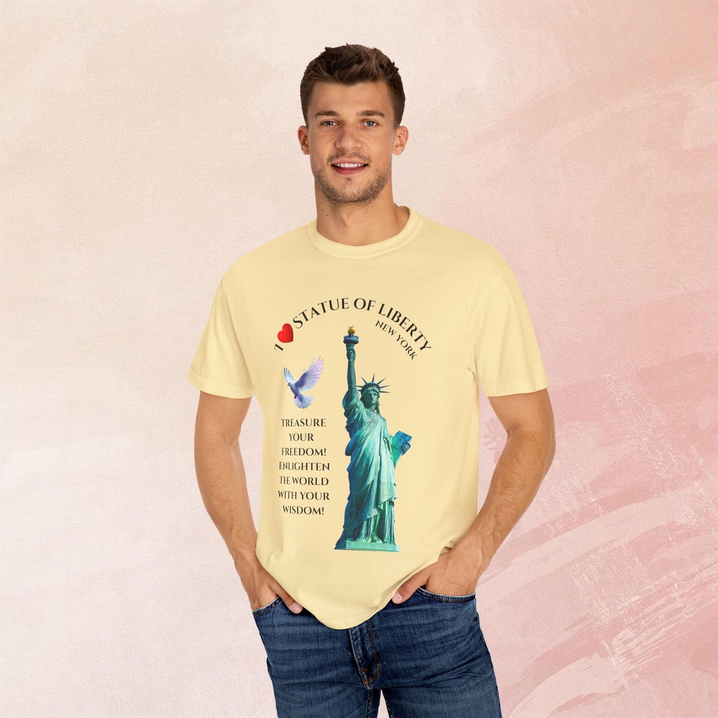 Statue of Liberty T-Shirt | Independence Day Gift | Travel Enthusiasts