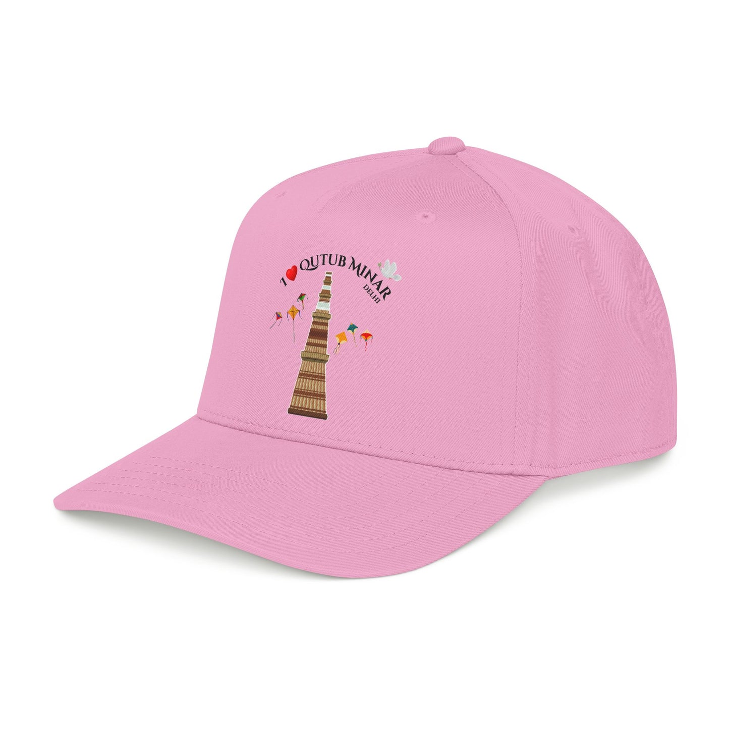 Qutub Minar Baseball Cap - Indian Landmark Souvenir