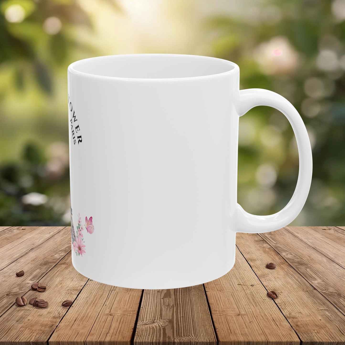 Eiffel Tower Ceramic Mug | Travel Souvenir | Cute Kitchen Decor