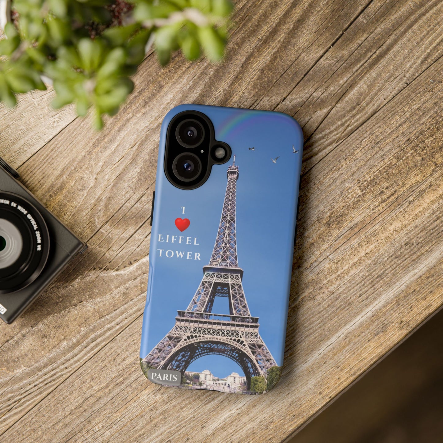 Eiffel Tower Phone Case for iPhone — Paris Travel Gift