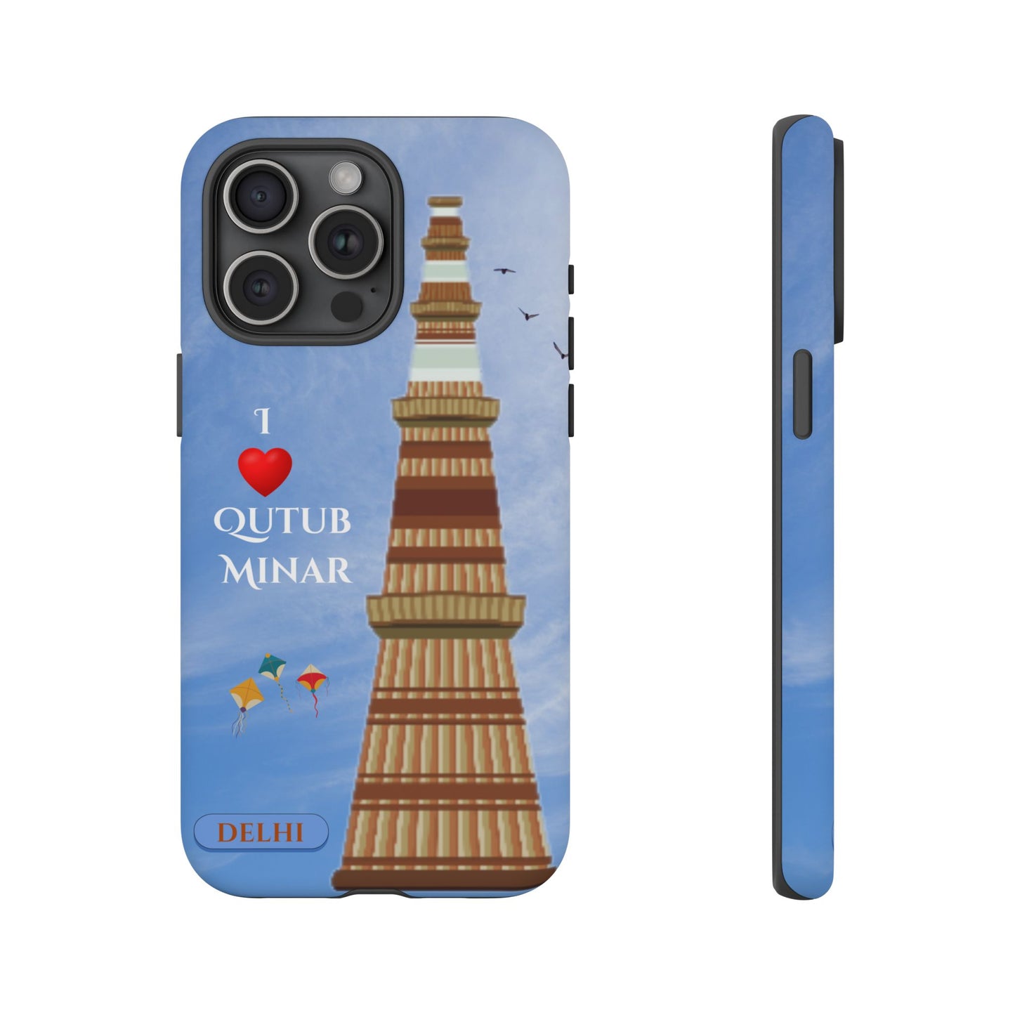 iPhone Case — Qutub Minar Delhi Protective Tough Case