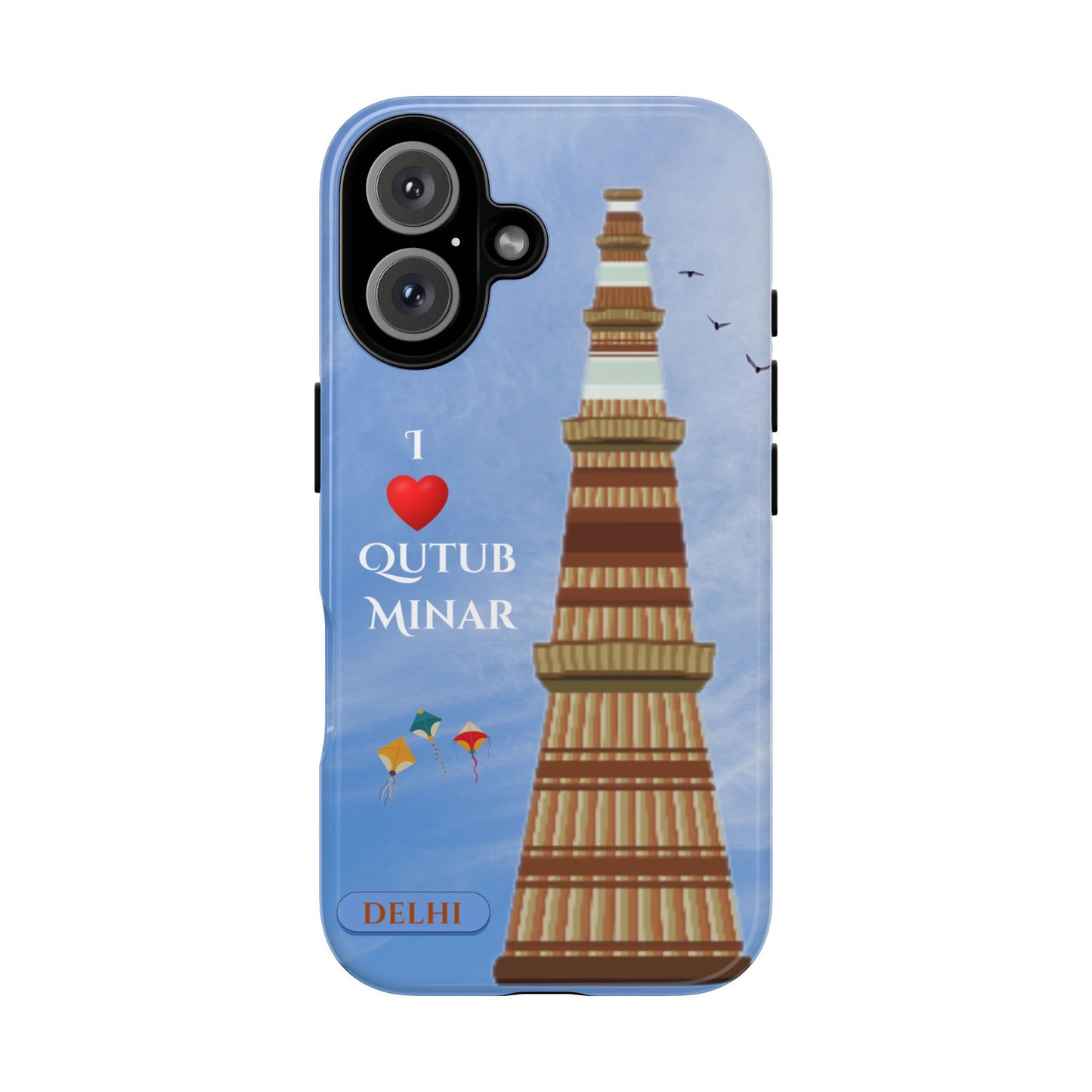 iPhone Case — Qutub Minar Delhi Protective Tough Case