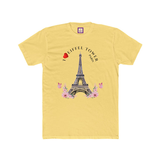 Eiffel Tower Floral Tee — Paris Souvenir T-Shirt