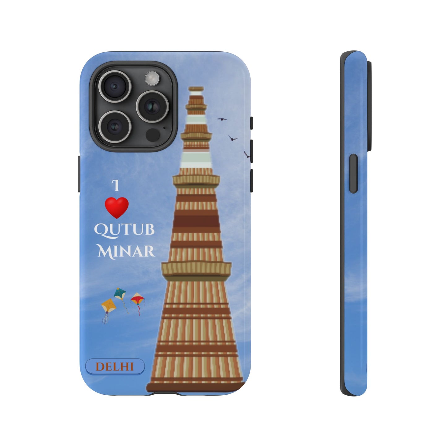iPhone Case — Qutub Minar Delhi Protective Tough Case