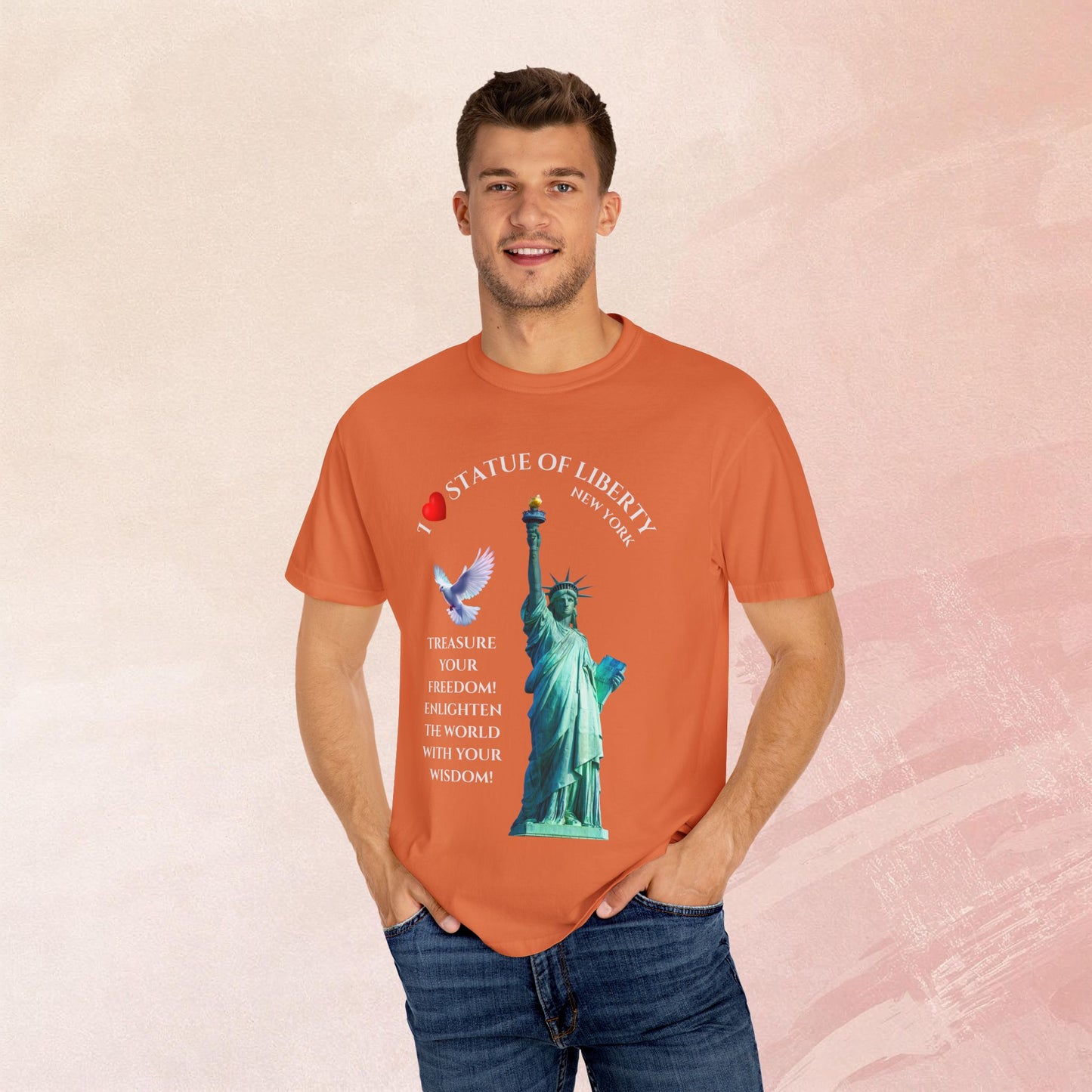 Statue of Liberty T-Shirt | New York Souvenir | Casual Wear