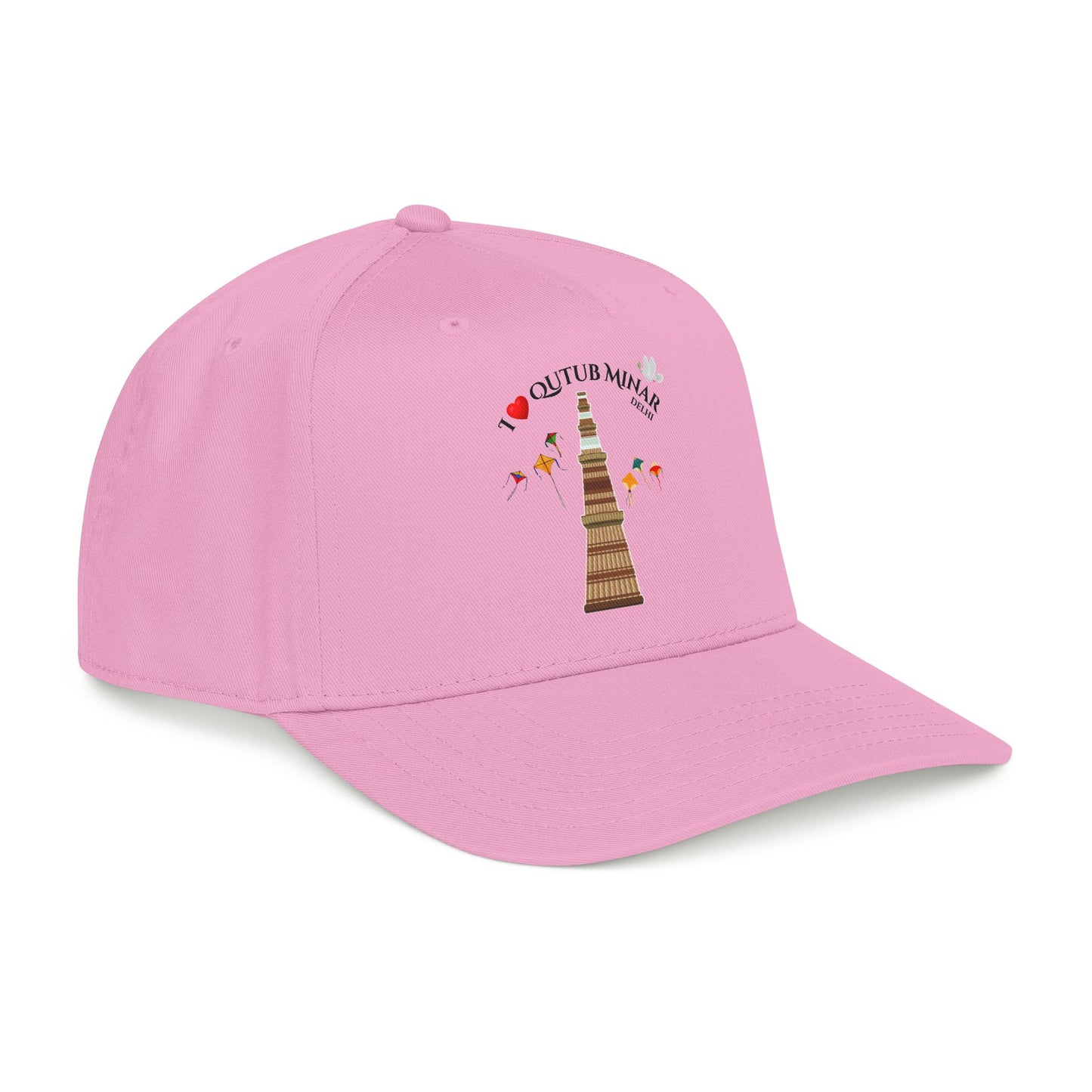 Qutub Minar Baseball Cap - Indian Landmark Souvenir