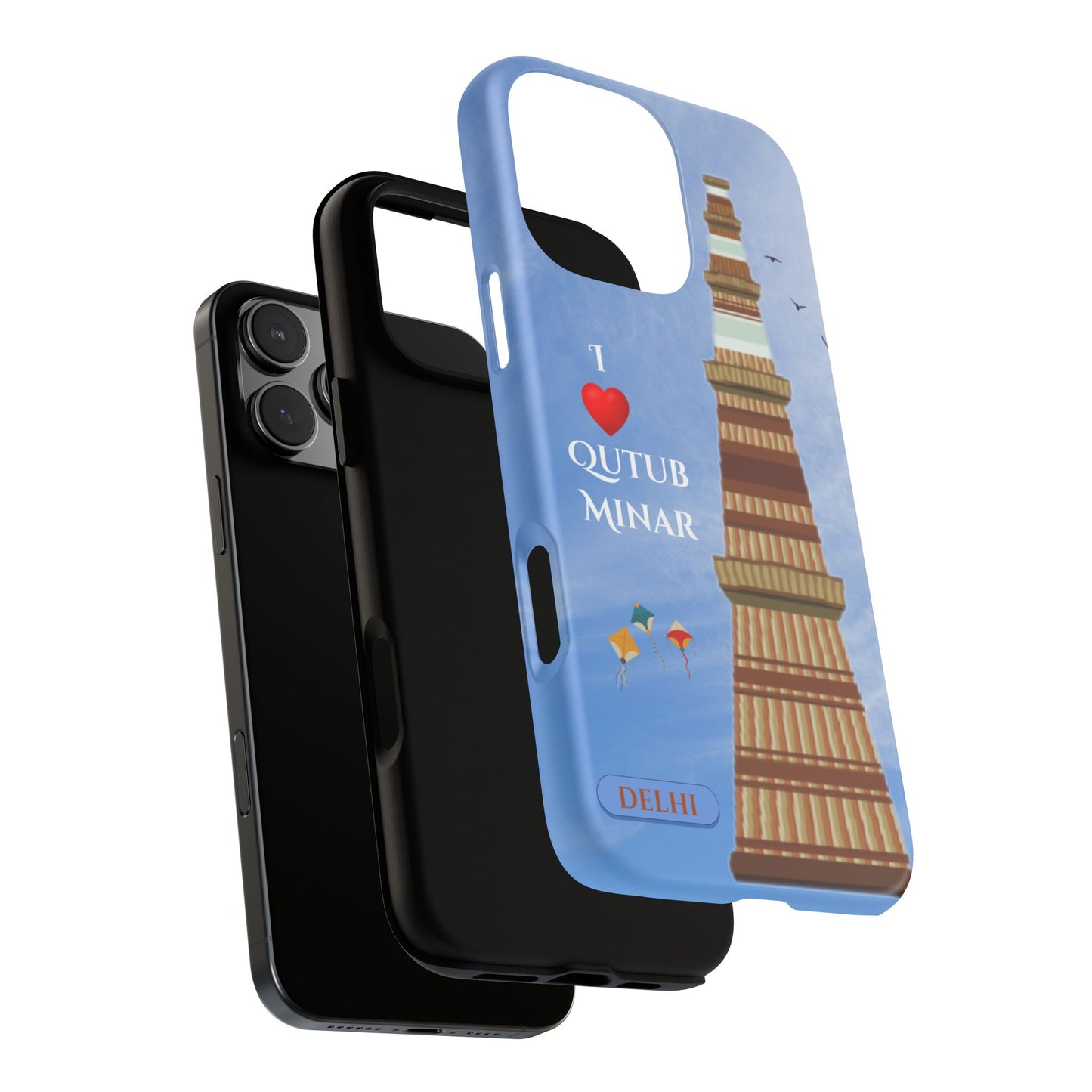 iPhone Case — Qutub Minar Delhi Protective Tough Case