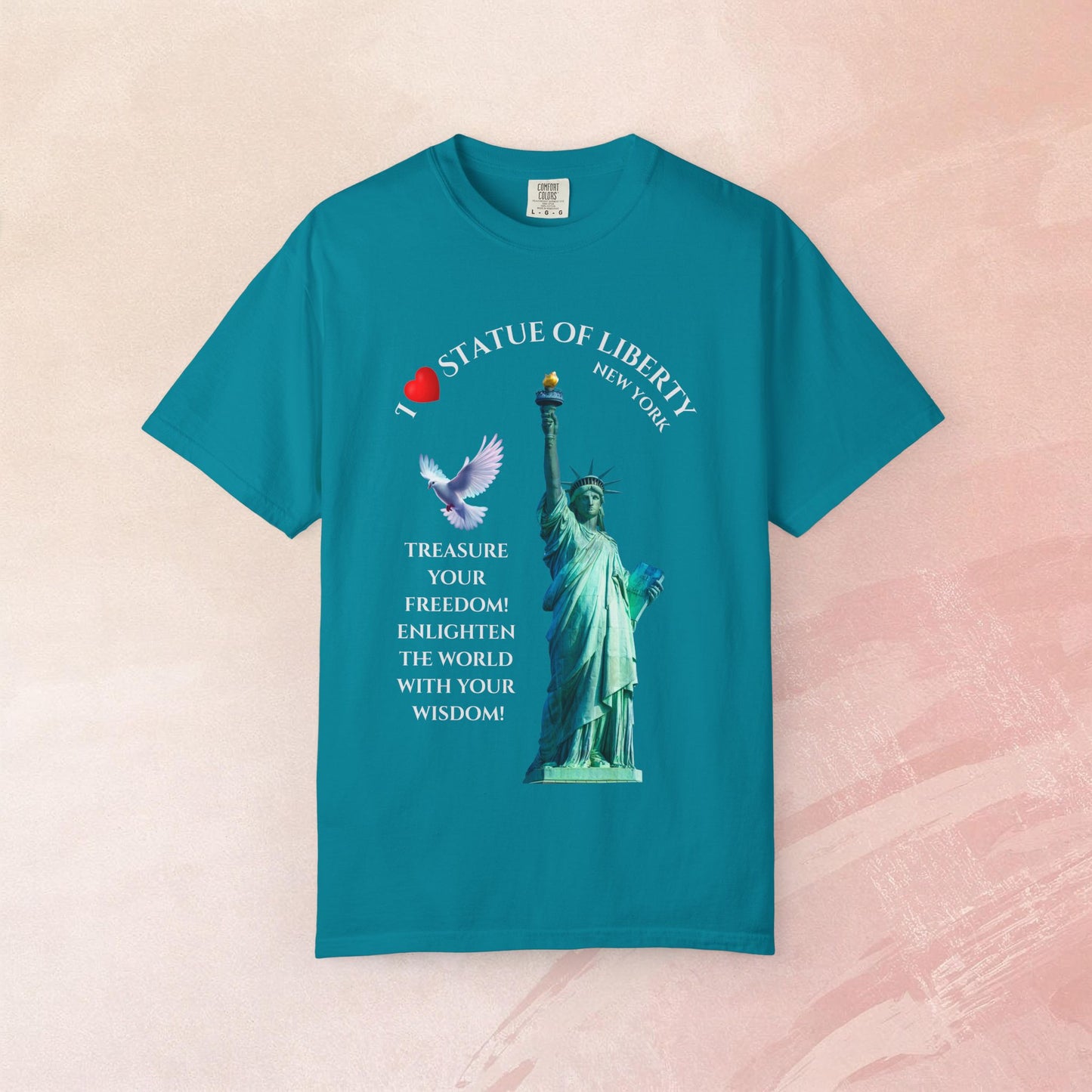 Statue of Liberty T-Shirt | New York Souvenir | Casual Wear