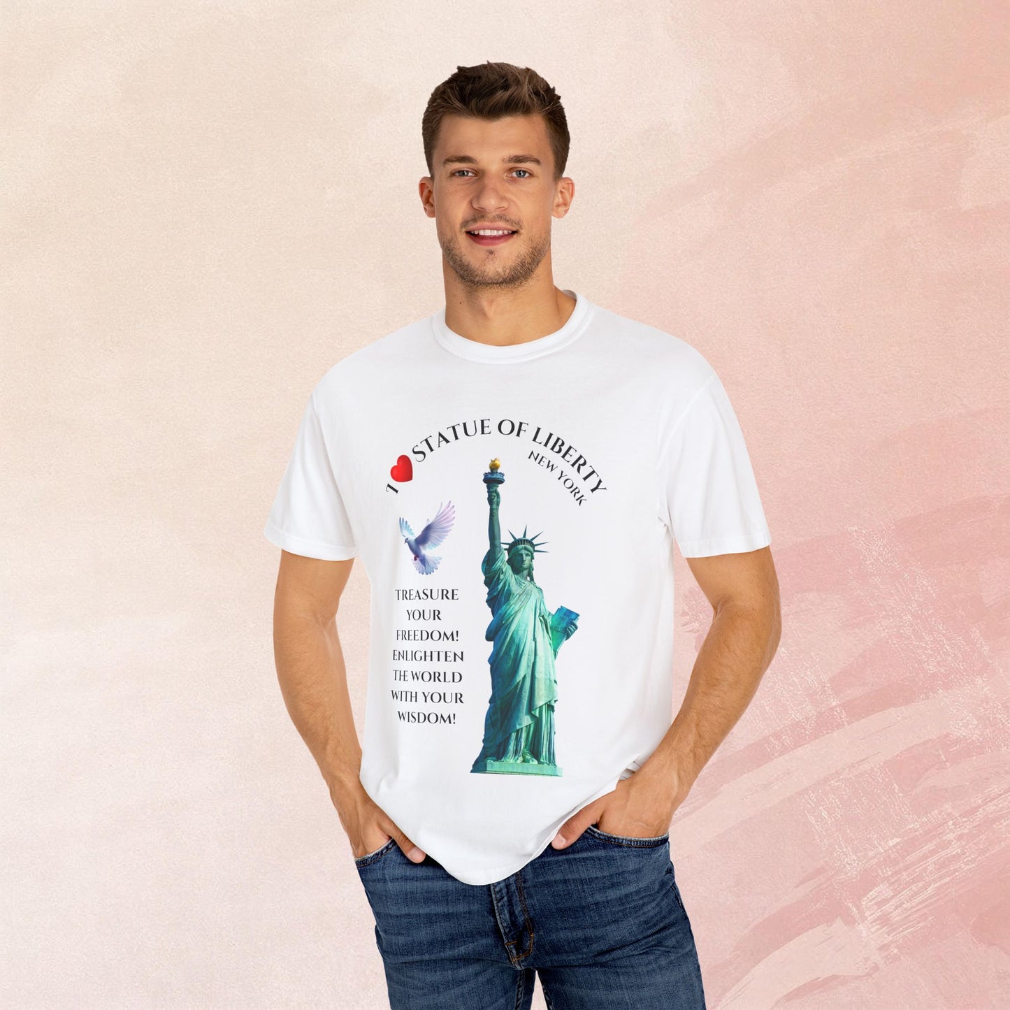 Statue of Liberty T-Shirt | Independence Day Gift | Travel Enthusiasts