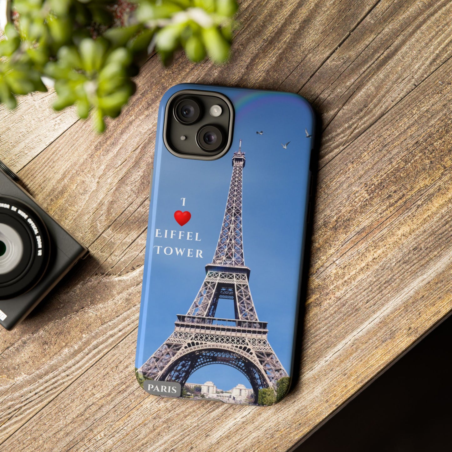 Eiffel Tower Phone Case for iPhone — Paris Travel Gift