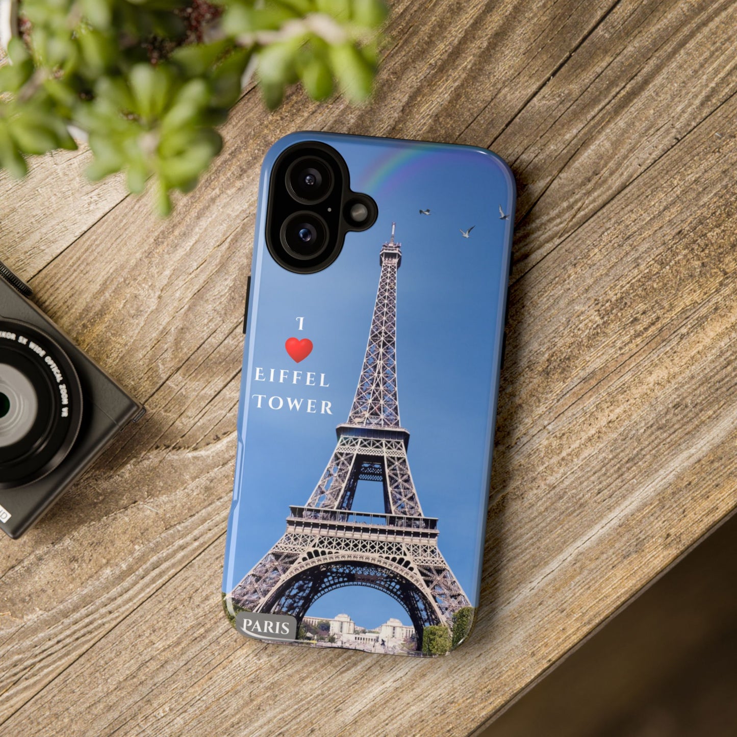 Eiffel Tower Phone Case for iPhone — Paris Travel Gift