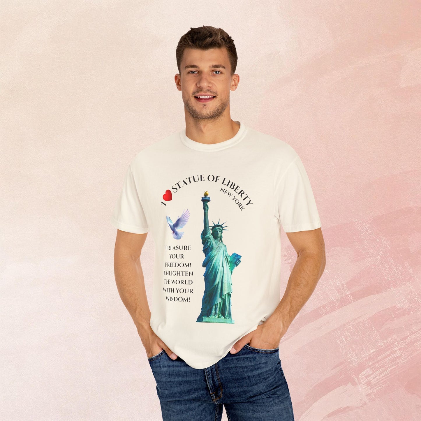 Statue of Liberty T-Shirt | Independence Day Gift | Travel Enthusiasts