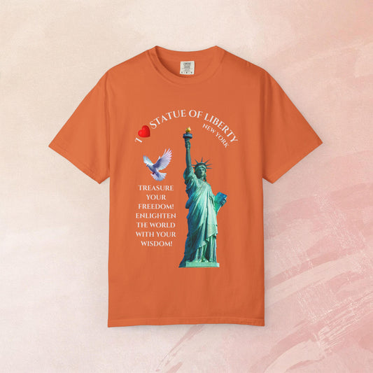 Statue of Liberty T-Shirt | New York Souvenir | Casual Wear