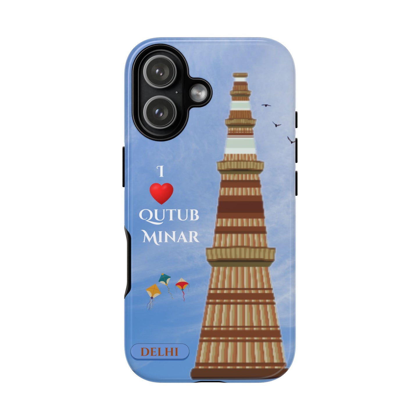 iPhone Case — Qutub Minar Delhi Protective Tough Case