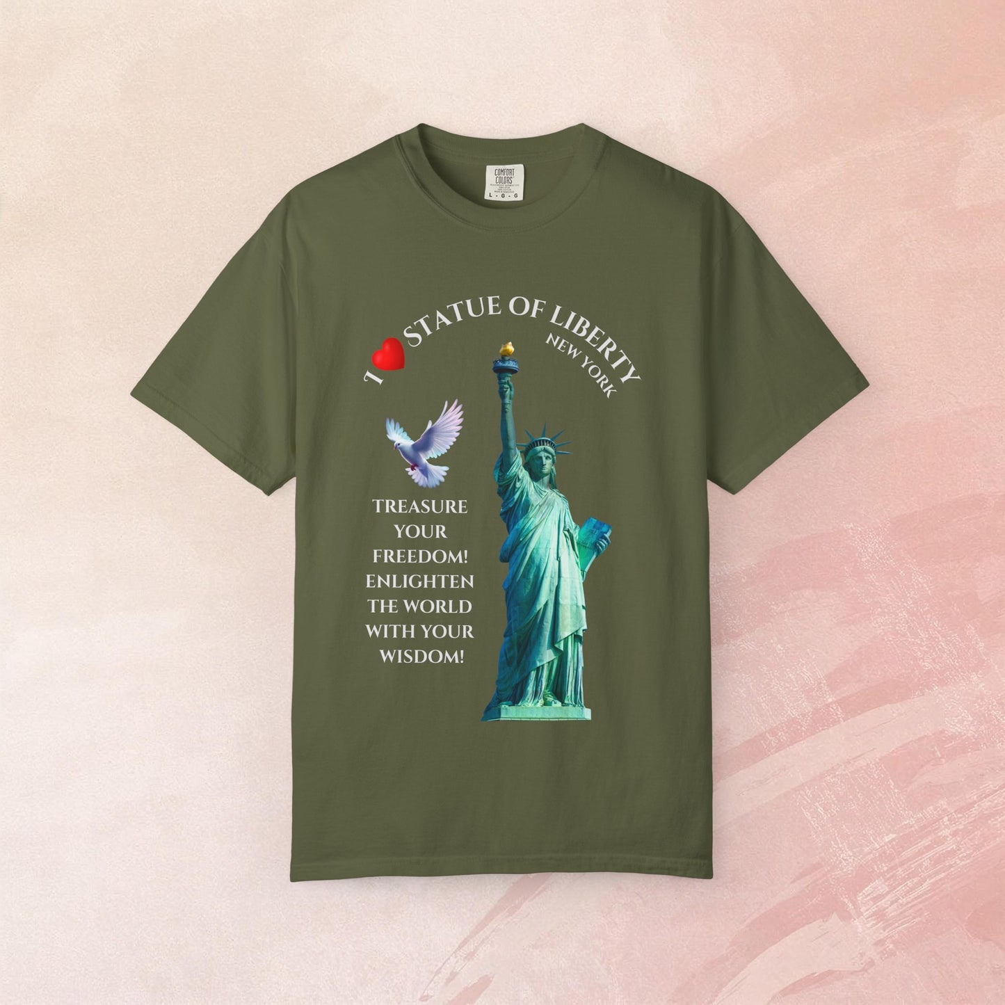 Statue of Liberty T-Shirt | New York Souvenir | Casual Wear