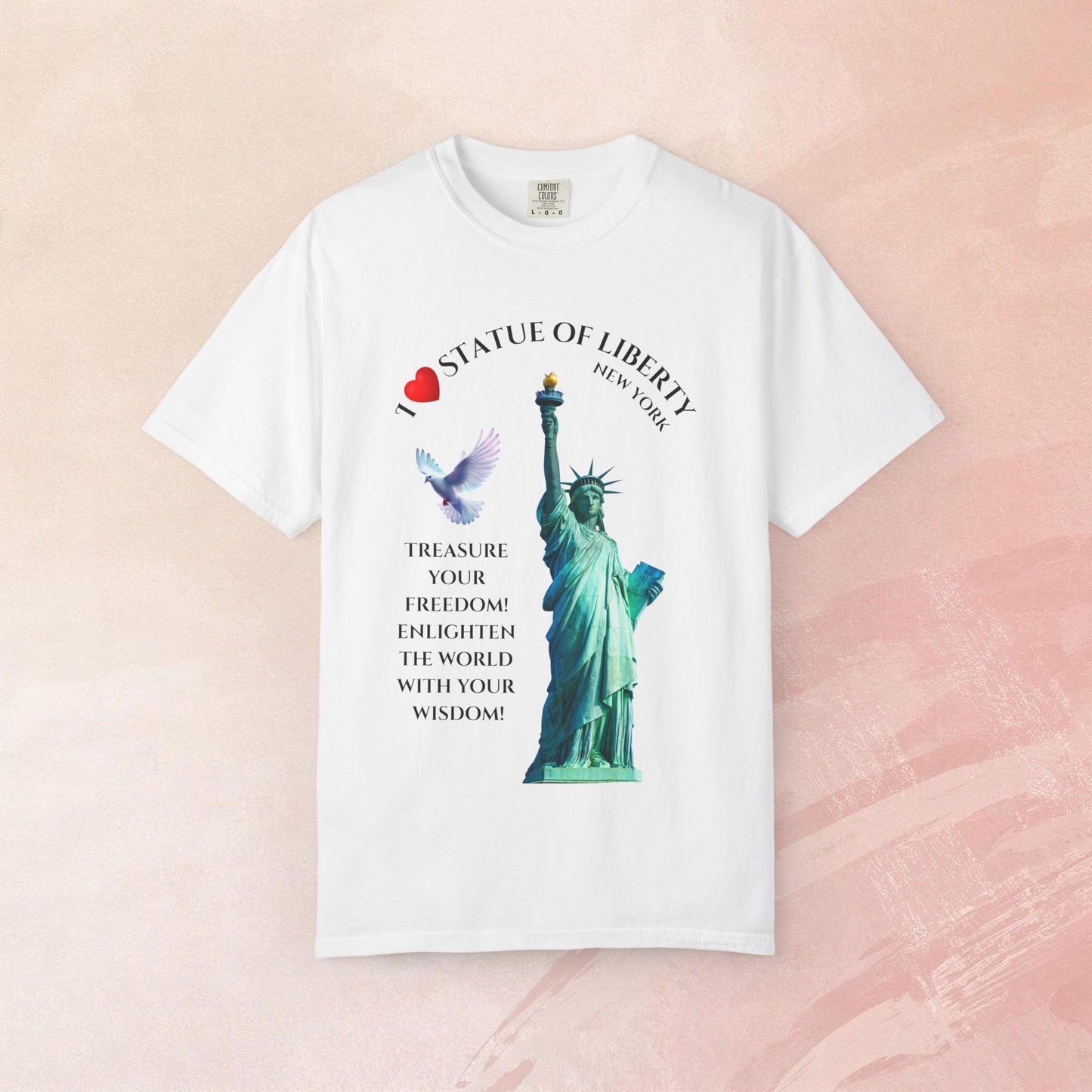 Statue of Liberty T-Shirt | Independence Day Gift | Travel Enthusiasts