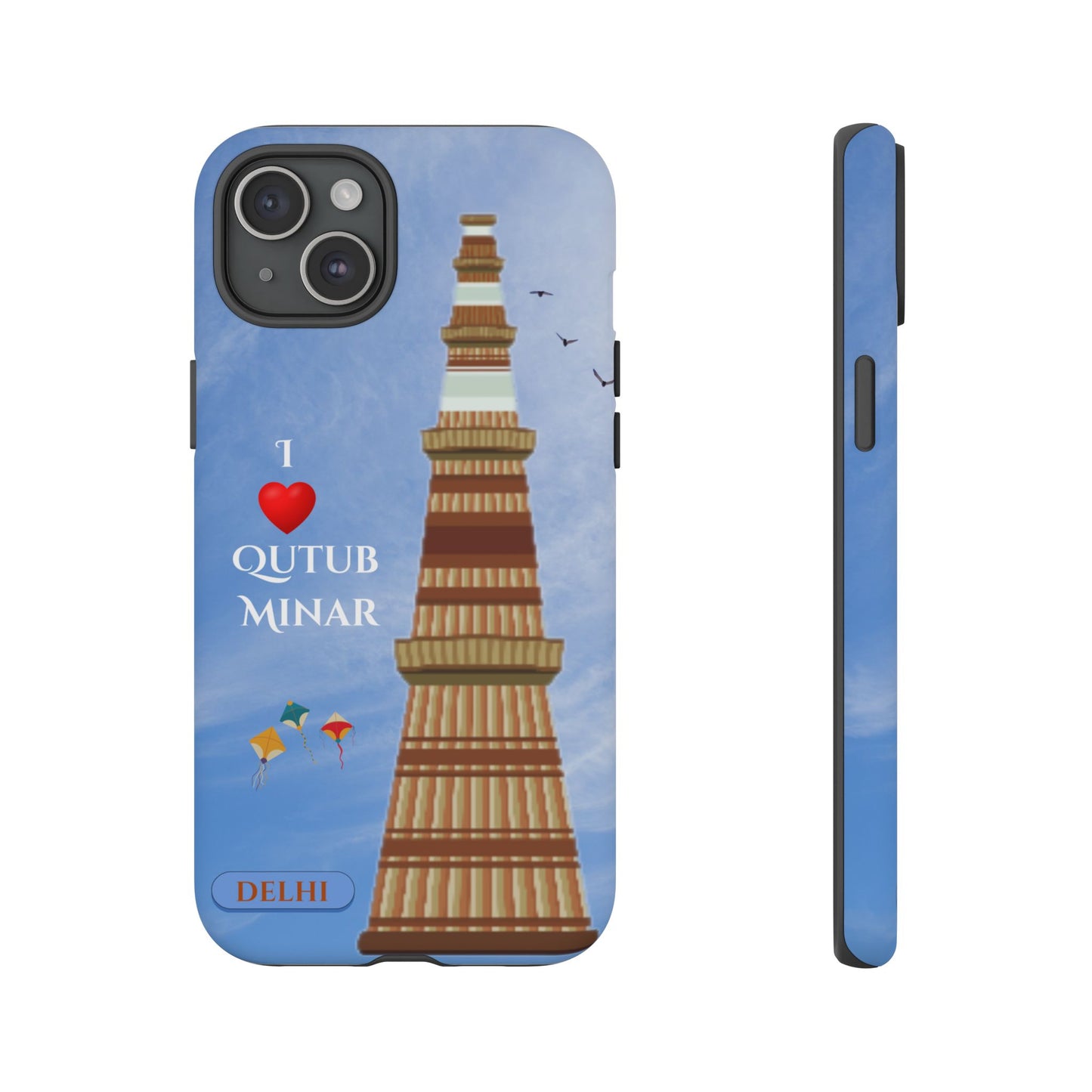 iPhone Case — Qutub Minar Delhi Protective Tough Case