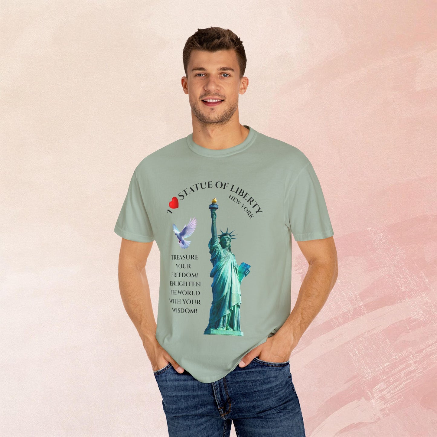 Statue of Liberty T-Shirt | Independence Day Gift | Travel Enthusiasts