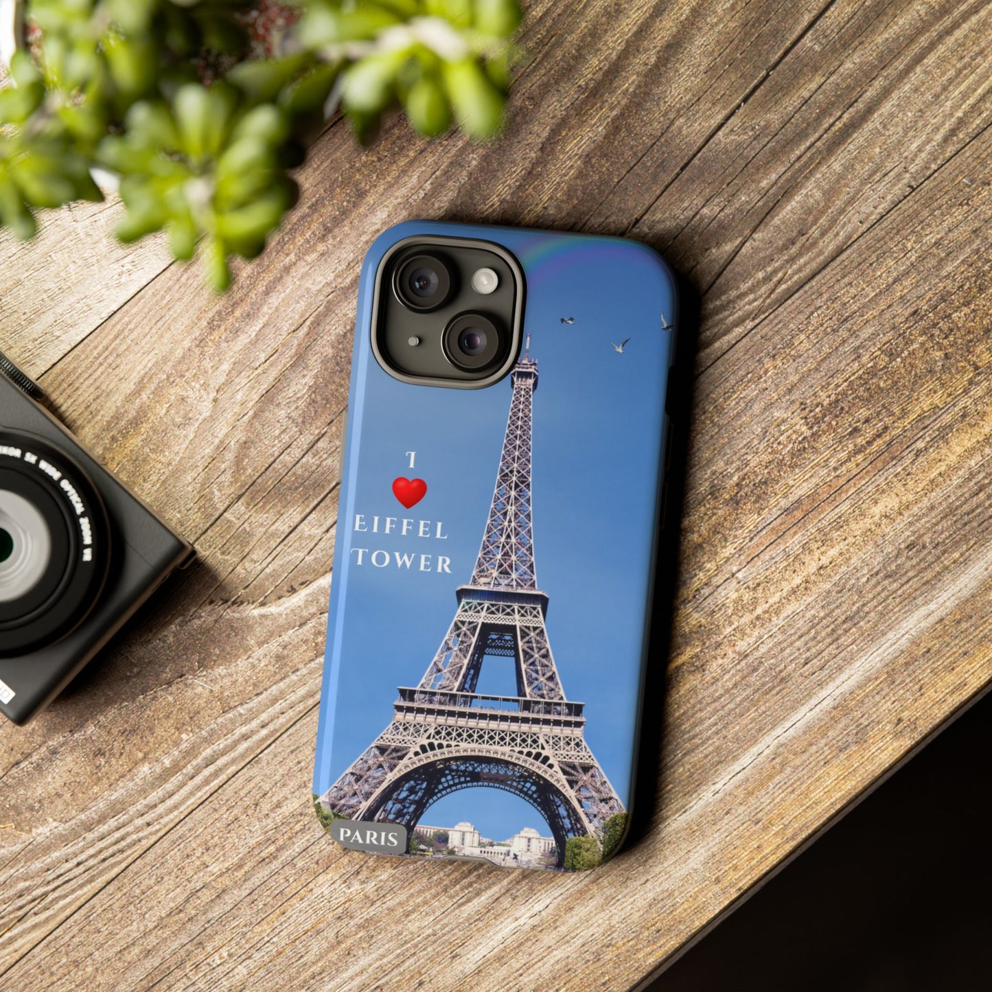 Eiffel Tower Phone Case for iPhone — Paris Travel Gift