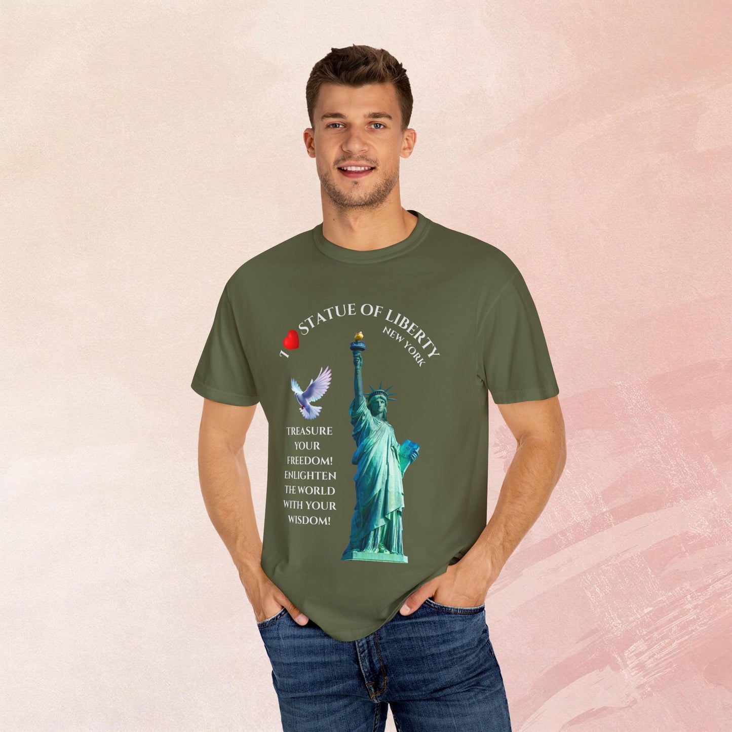 Statue of Liberty T-Shirt | New York Souvenir | Casual Wear