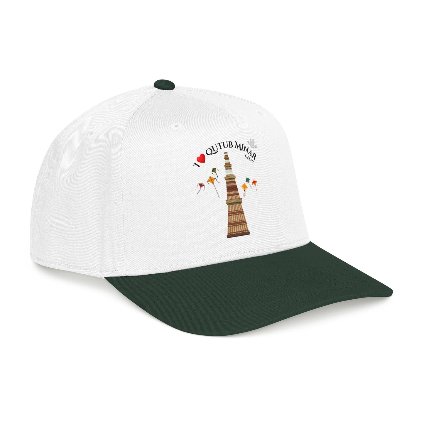 Qutub Minar Baseball Cap - Indian Landmark Souvenir