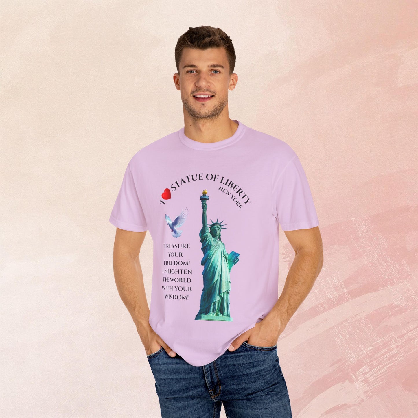 Statue of Liberty T-Shirt | Independence Day Gift | Travel Enthusiasts