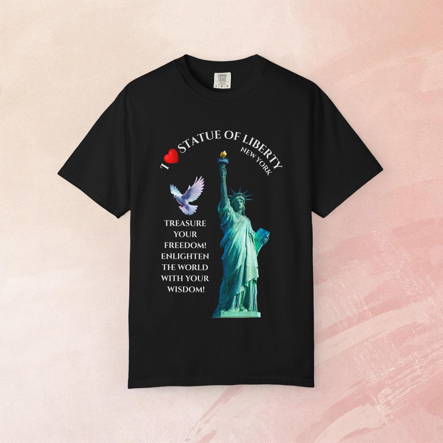 Statue of Liberty T-Shirt | New York Souvenir | Casual Wear