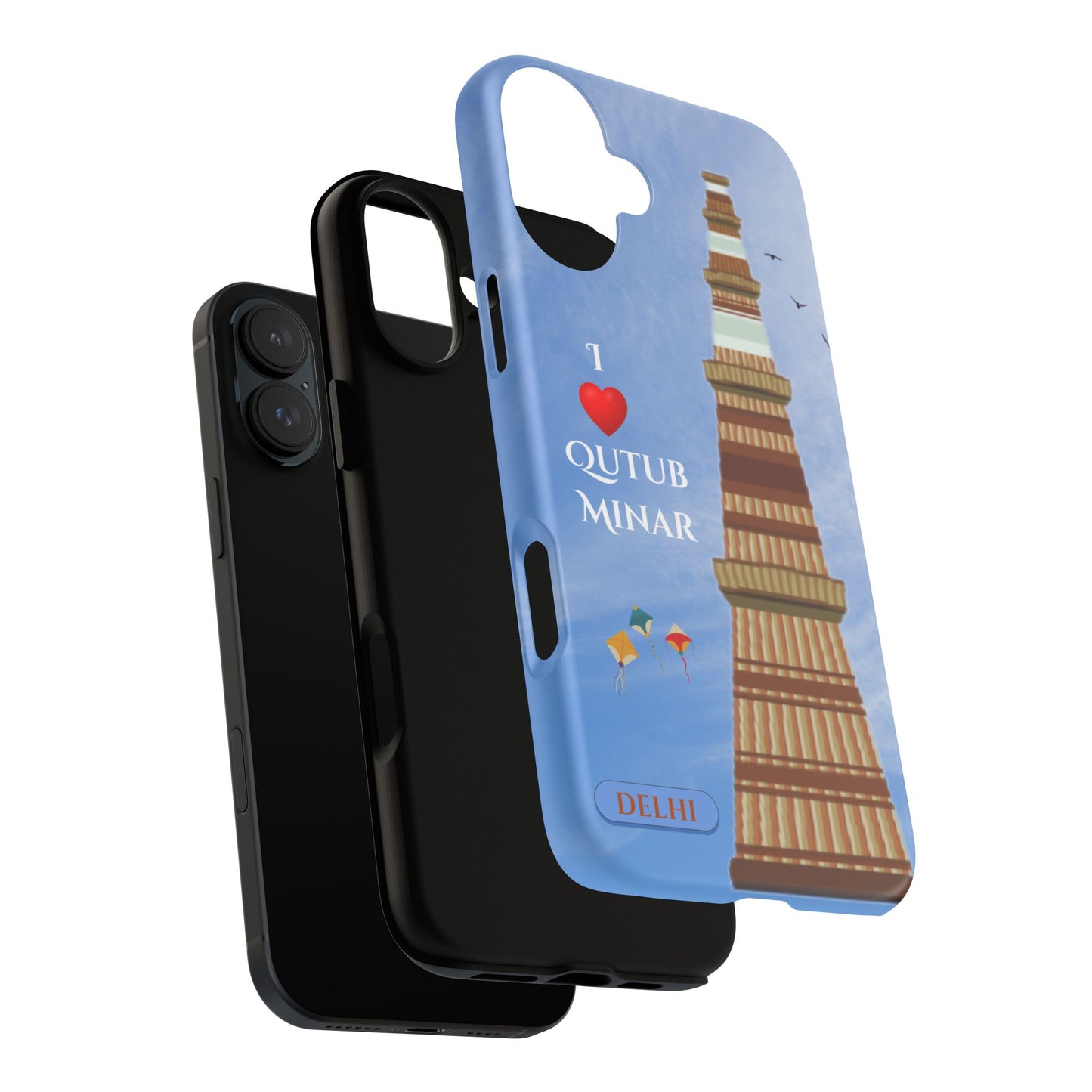 iPhone Case — Qutub Minar Delhi Protective Tough Case