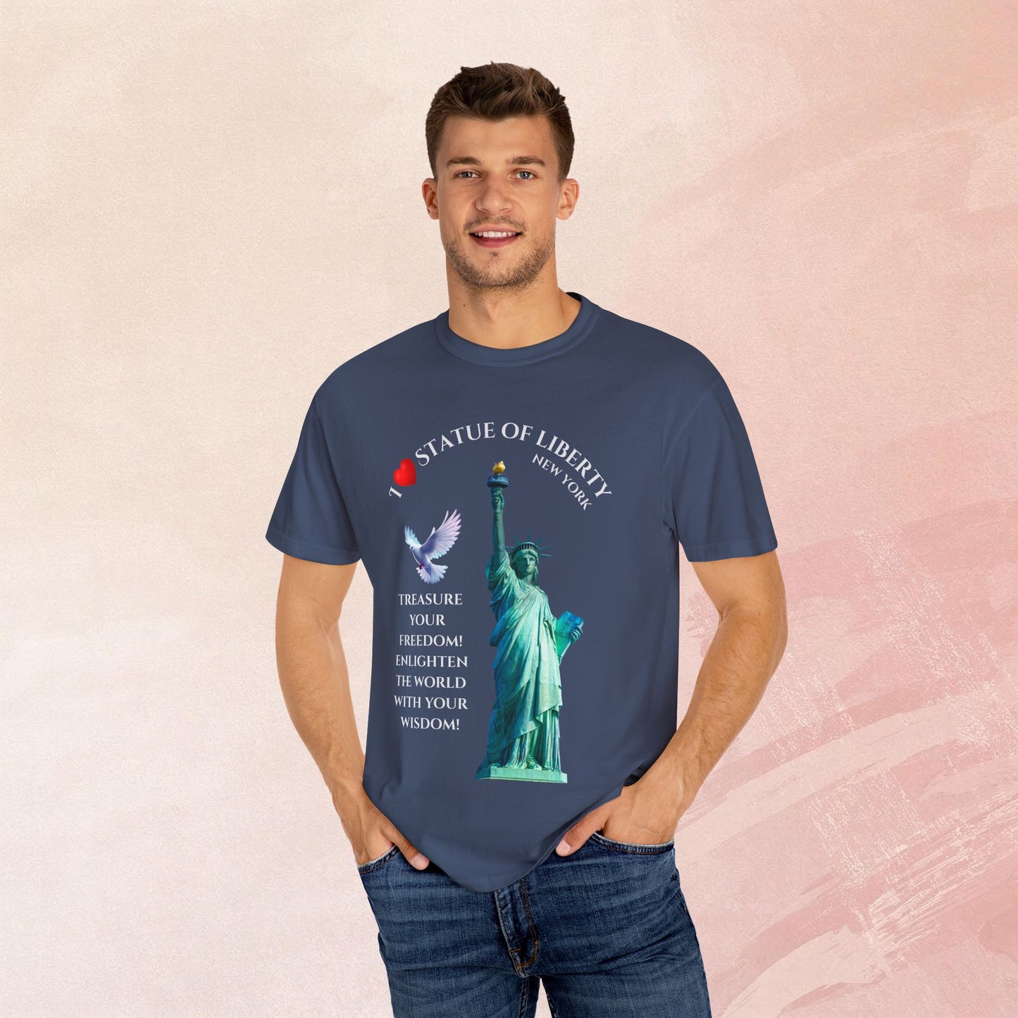 Statue of Liberty T-Shirt | New York Souvenir | Casual Wear
