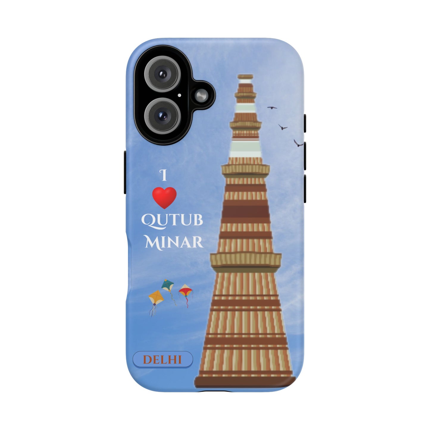 iPhone Case — Qutub Minar Delhi Protective Tough Case