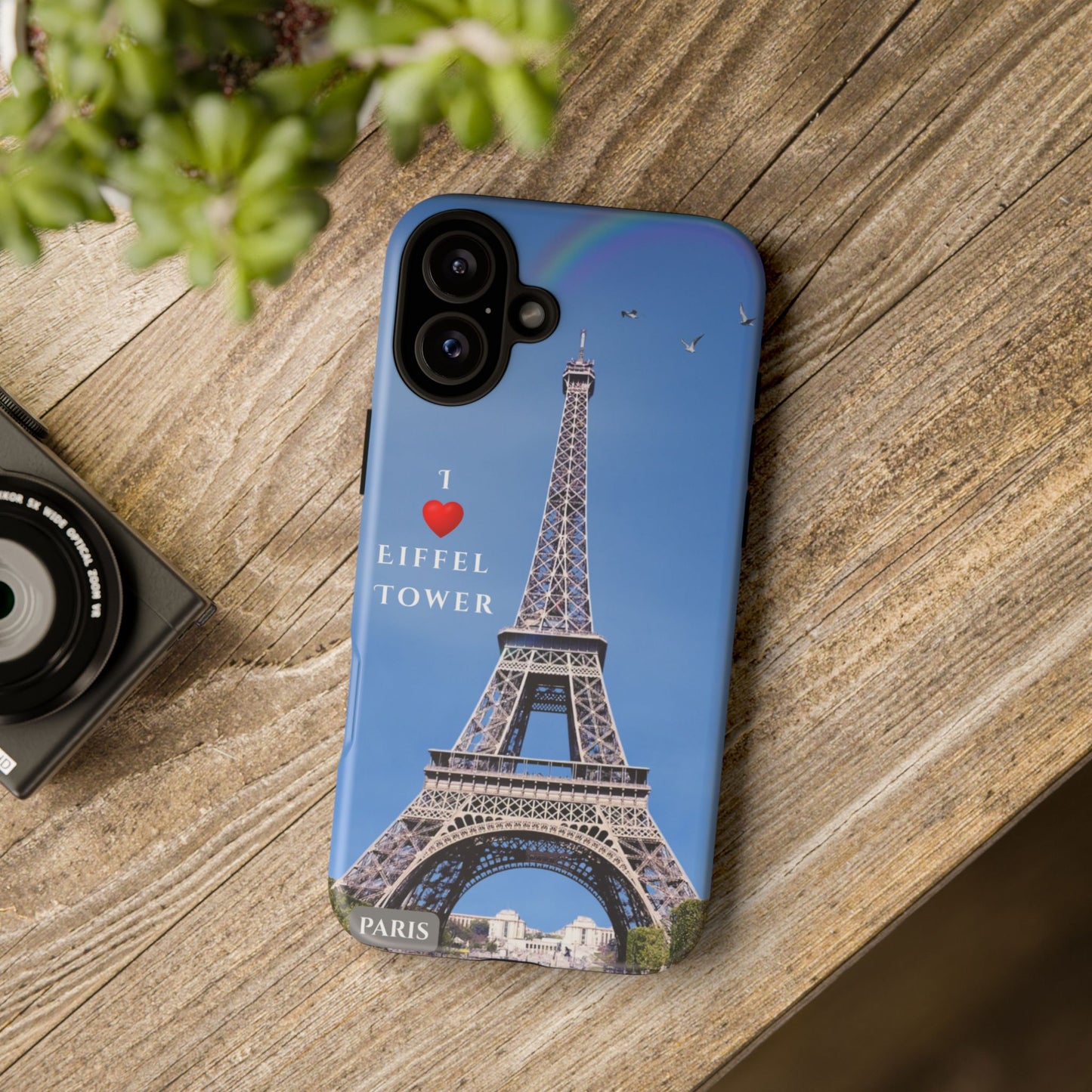Eiffel Tower Phone Case for iPhone — Paris Travel Gift