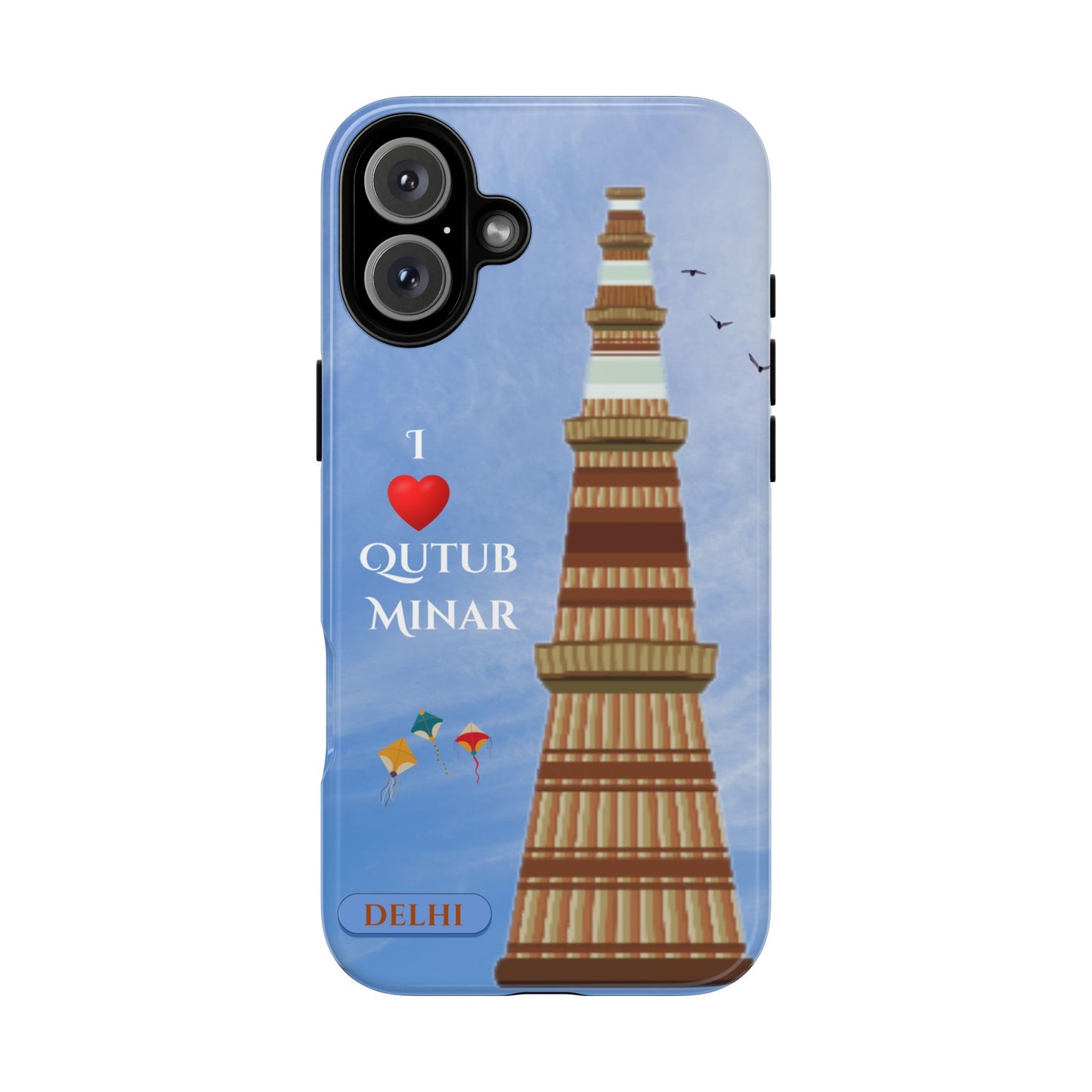 iPhone Case — Qutub Minar Delhi Protective Tough Case