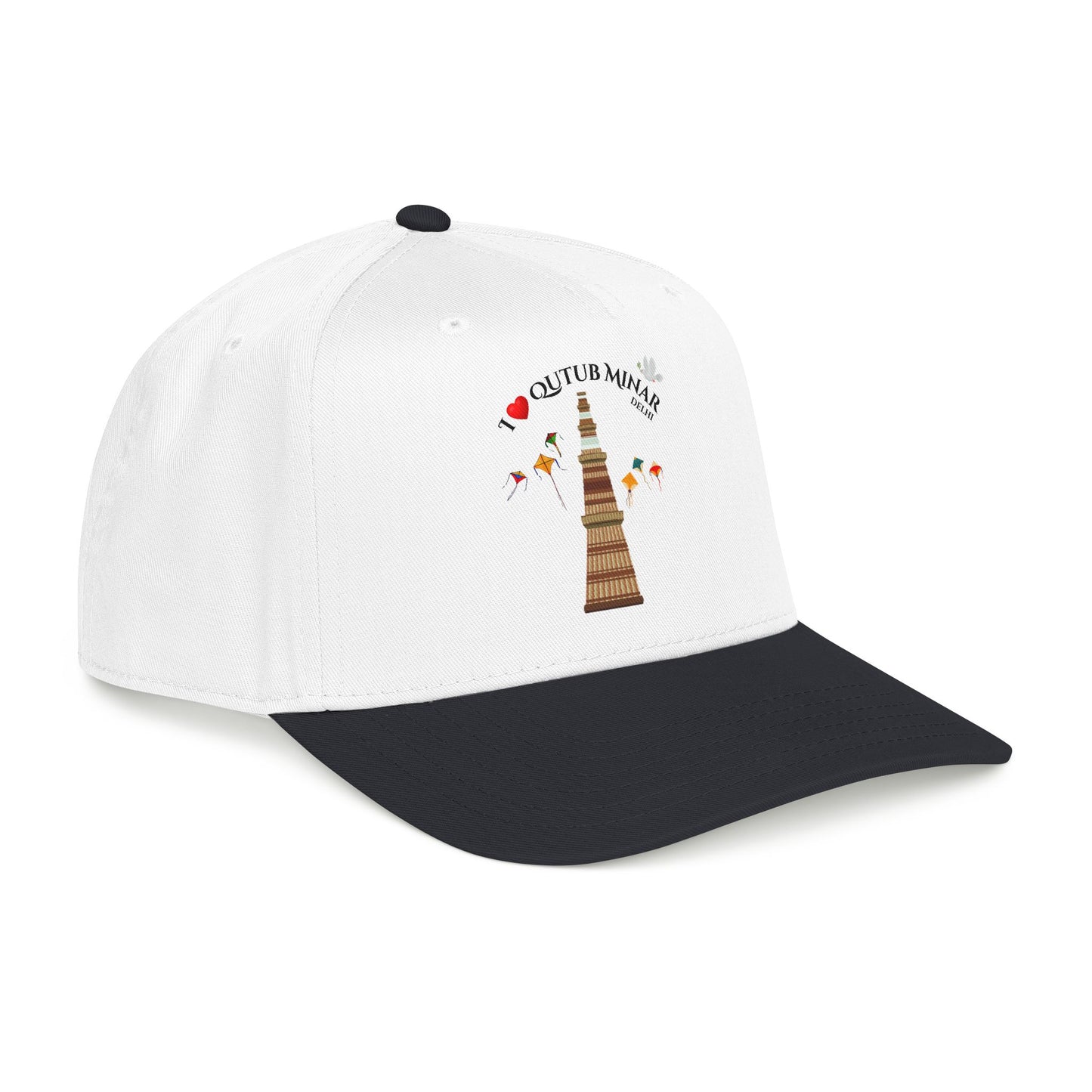 Qutub Minar Baseball Cap - Indian Landmark Souvenir