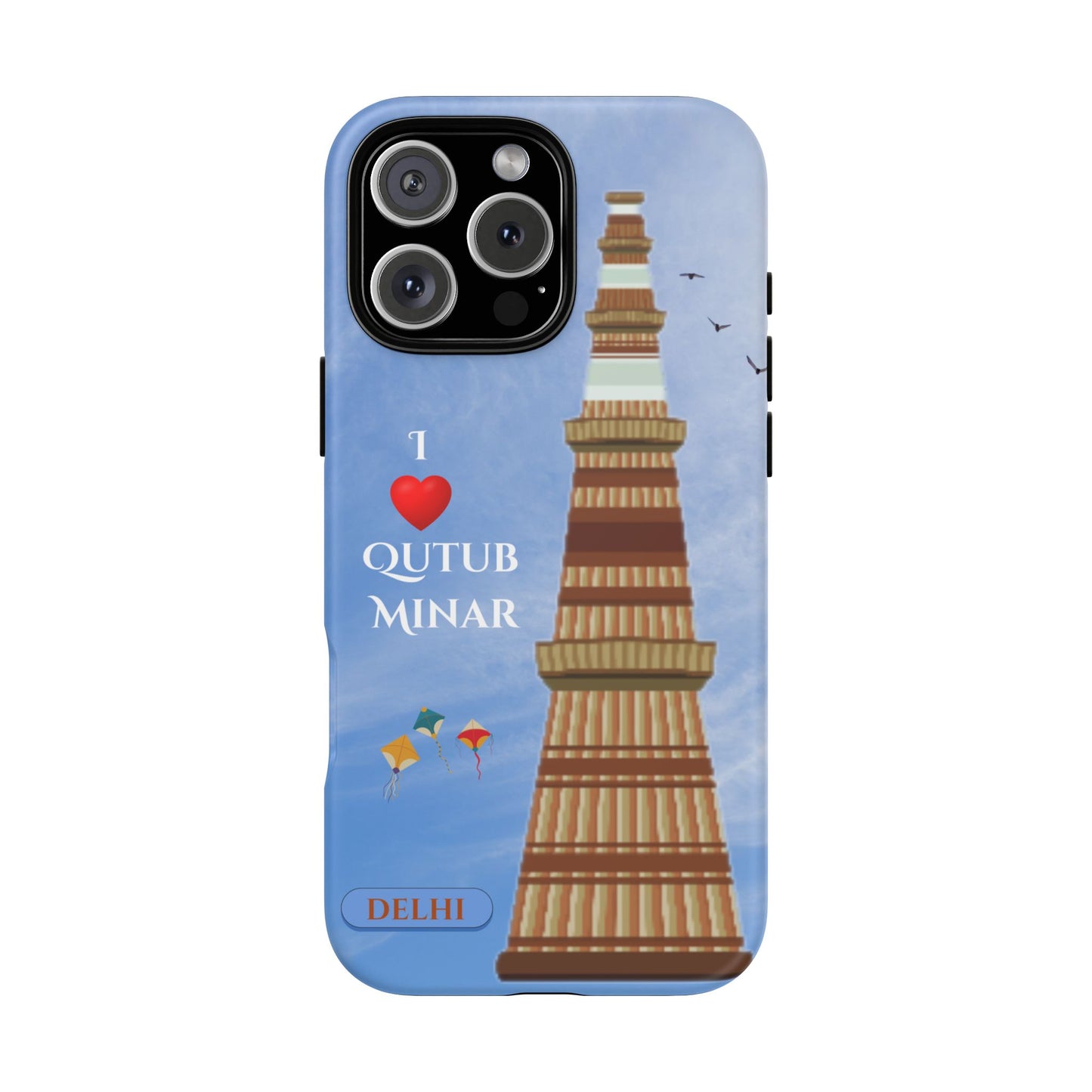 iPhone Case — Qutub Minar Delhi Protective Tough Case