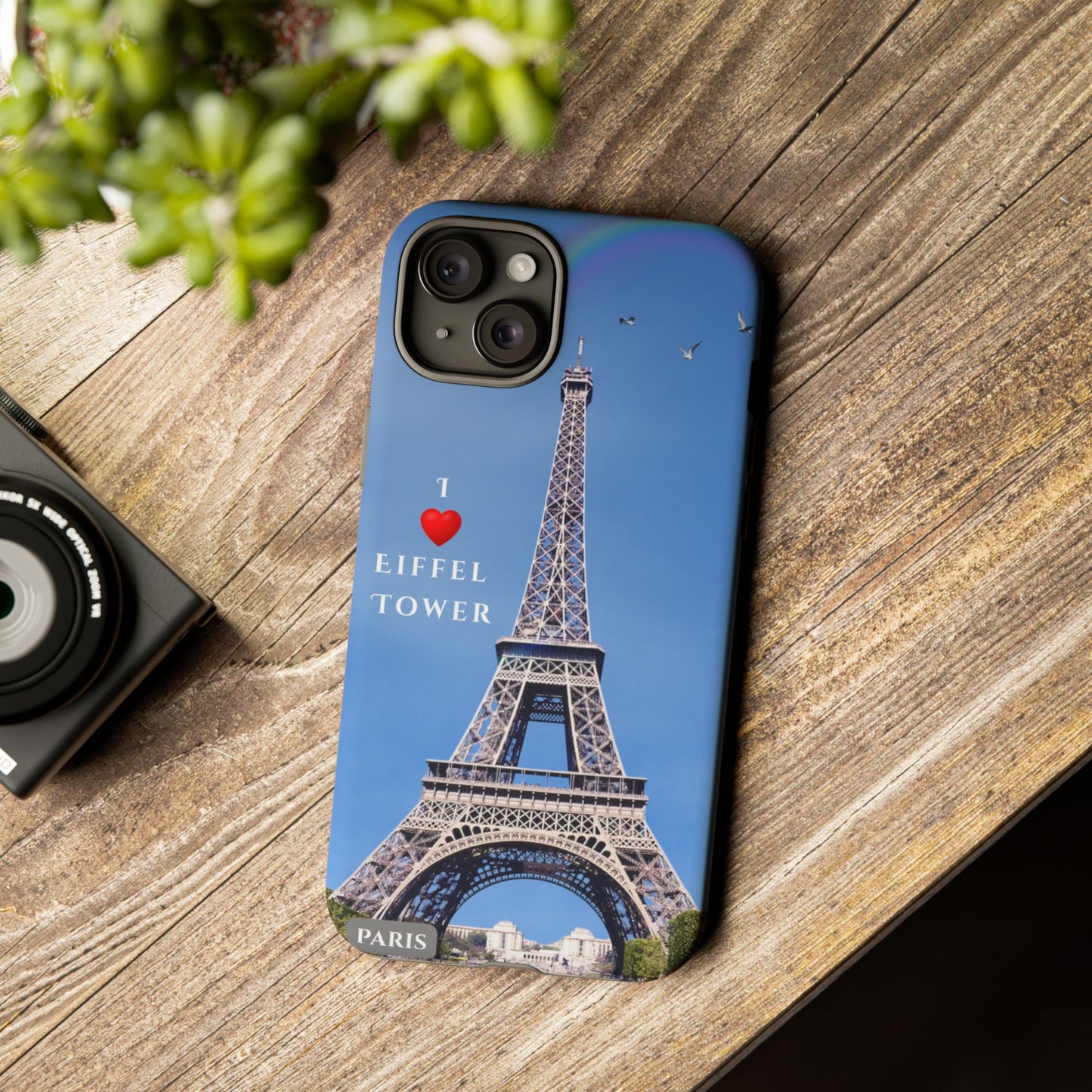 Eiffel Tower Phone Case for iPhone — Paris Travel Gift