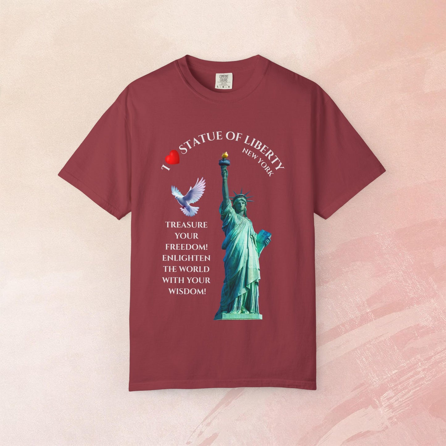 Statue of Liberty T-Shirt | New York Souvenir | Casual Wear