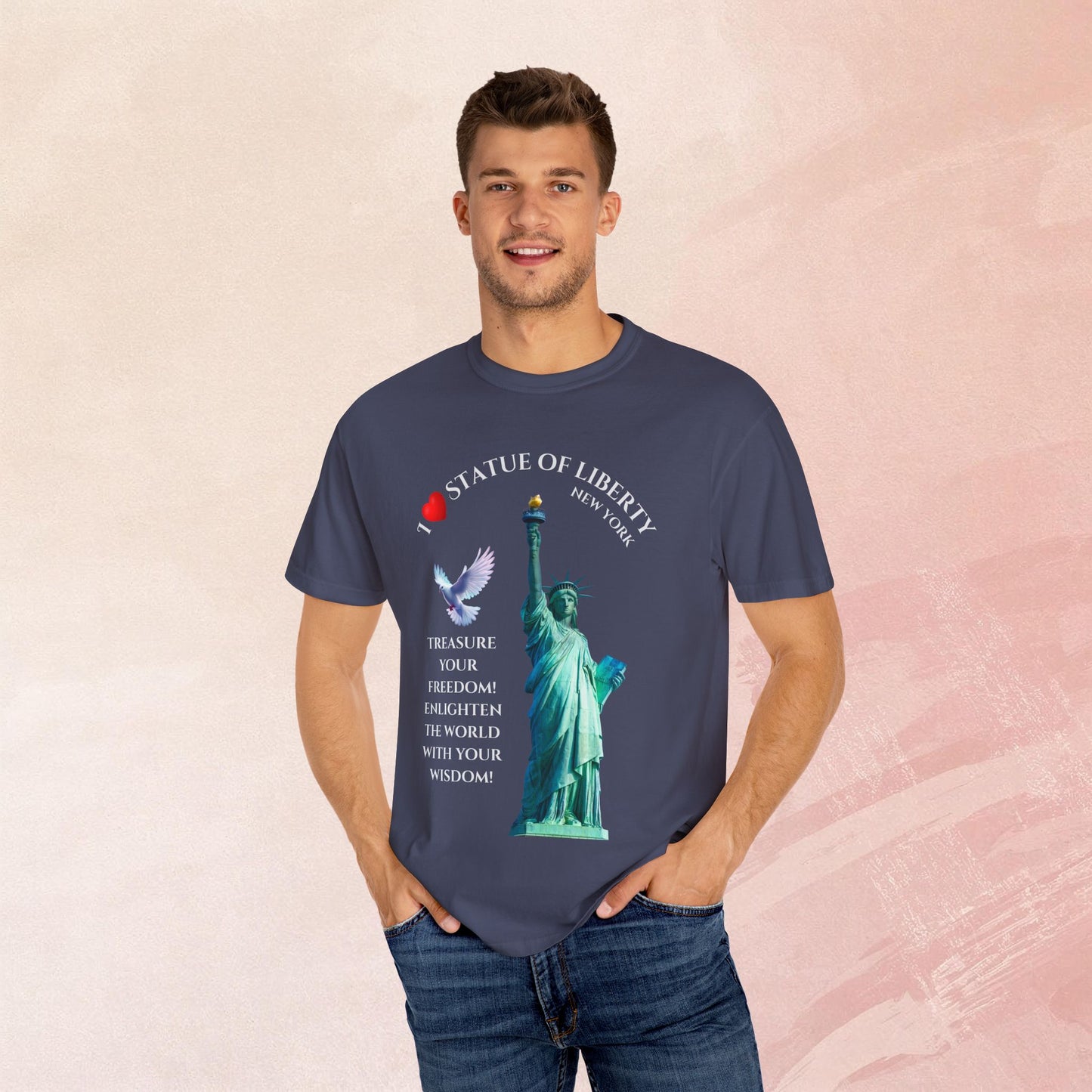 Statue of Liberty T-Shirt | New York Souvenir | Casual Wear