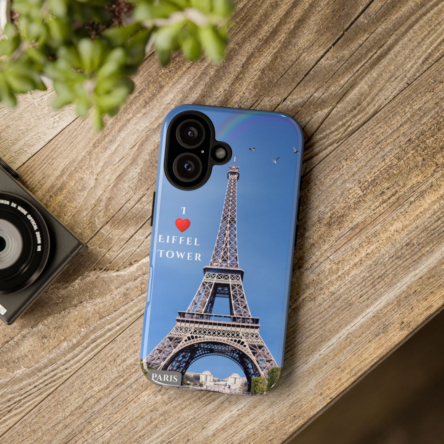 Eiffel Tower Phone Case for iPhone — Paris Travel Gift