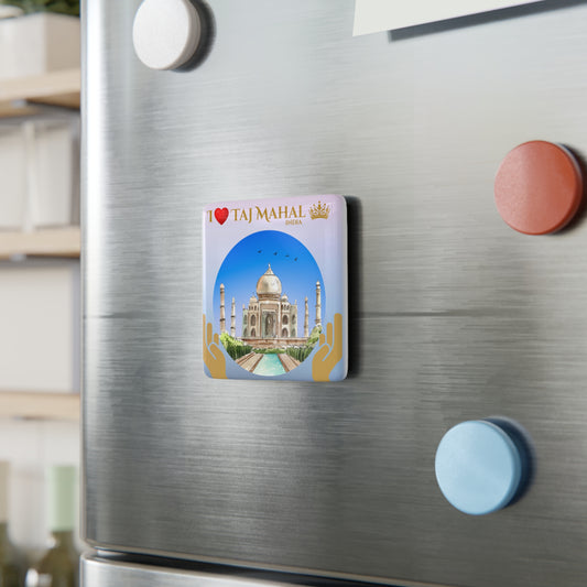 Taj Mahal India Fridge Magnet — Travel Souvenir