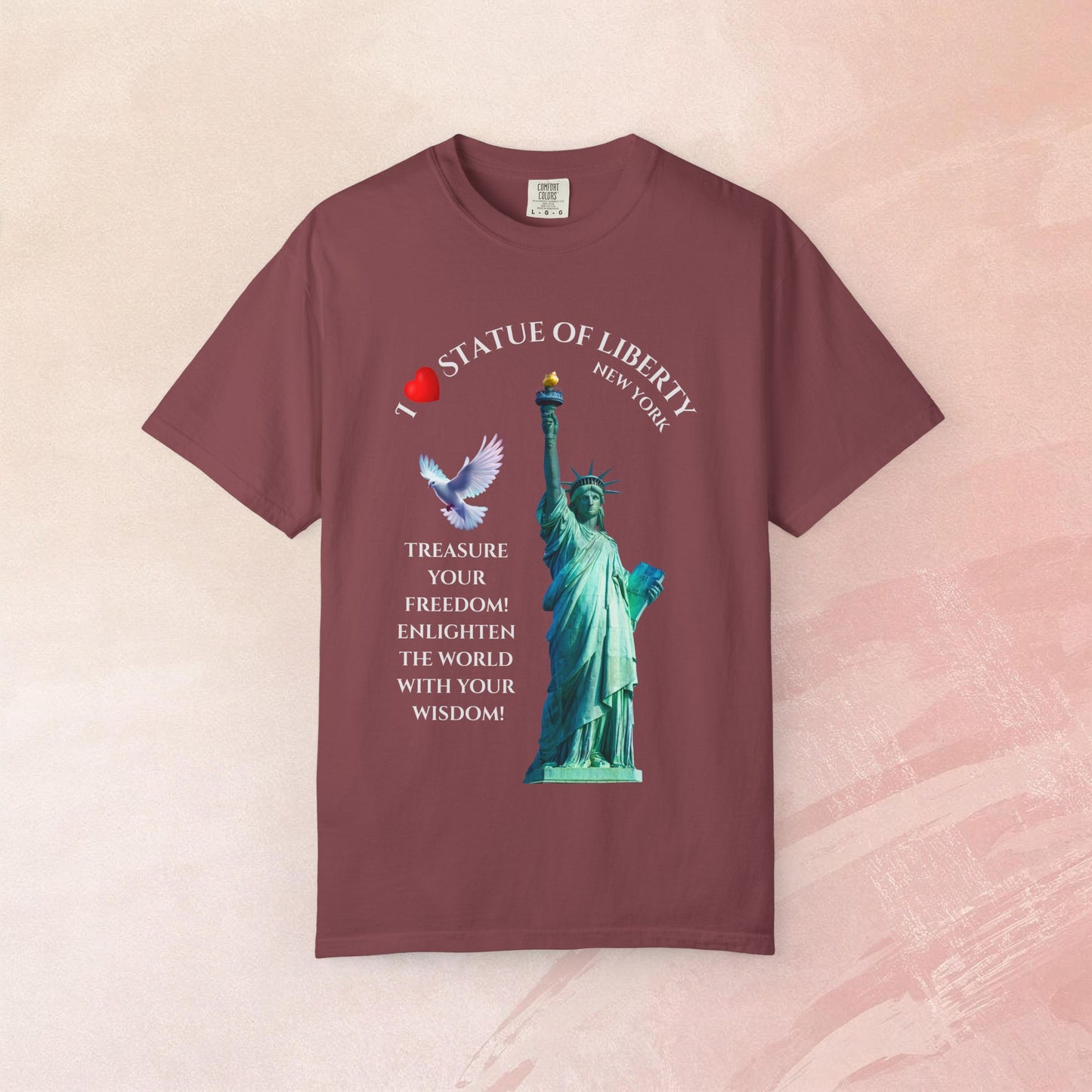 Statue of Liberty T-Shirt | New York Souvenir | Casual Wear