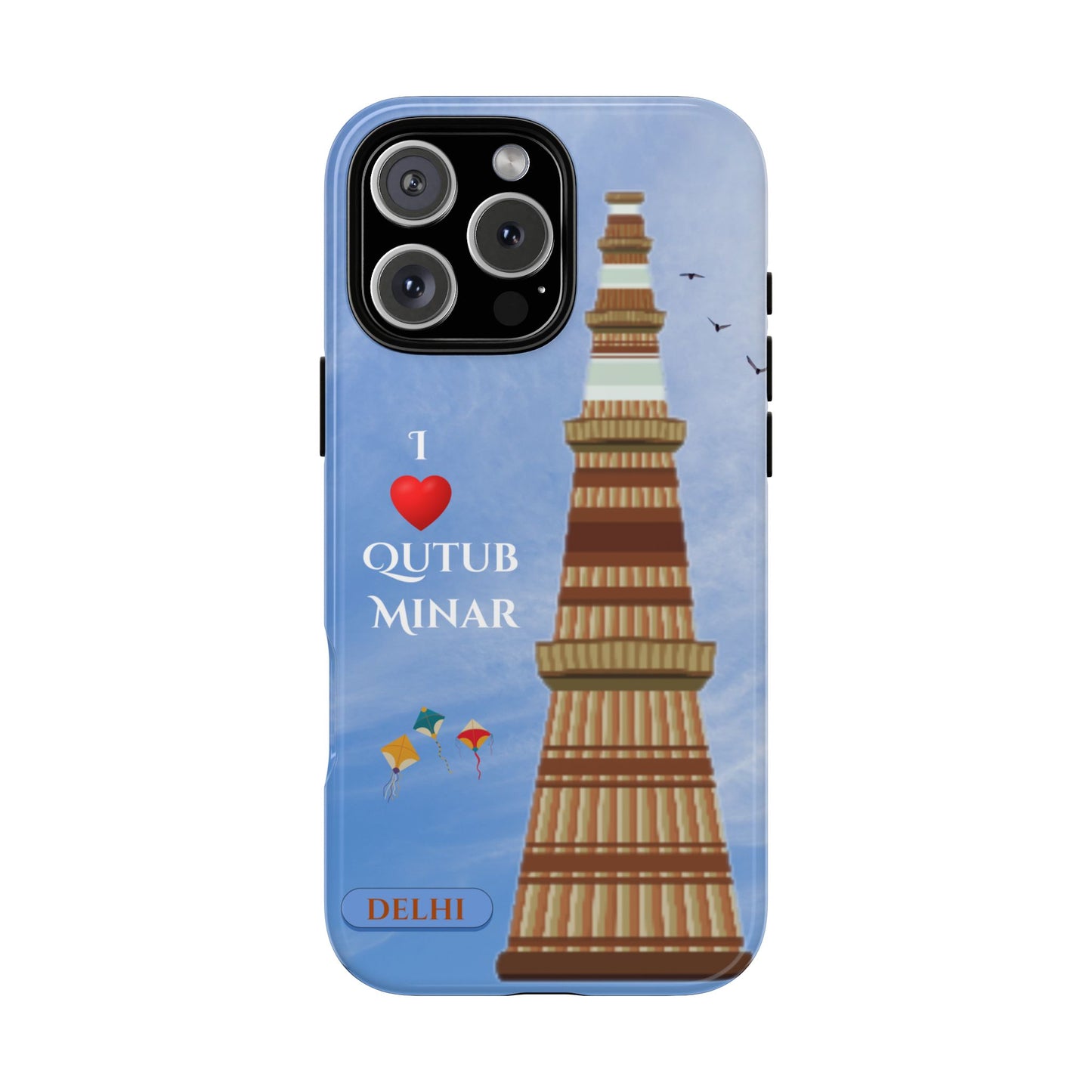 iPhone Case — Qutub Minar Delhi Protective Tough Case