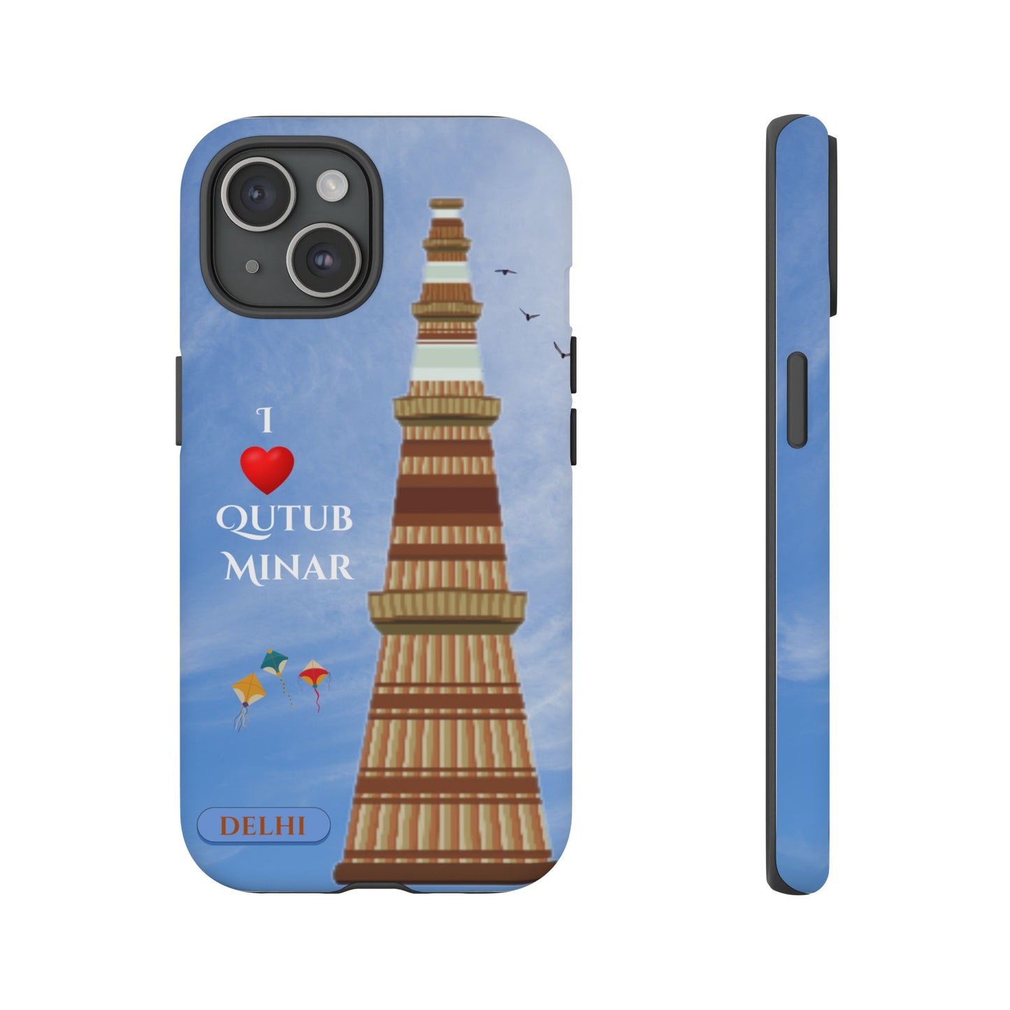 iPhone Case — Qutub Minar Delhi Protective Tough Case