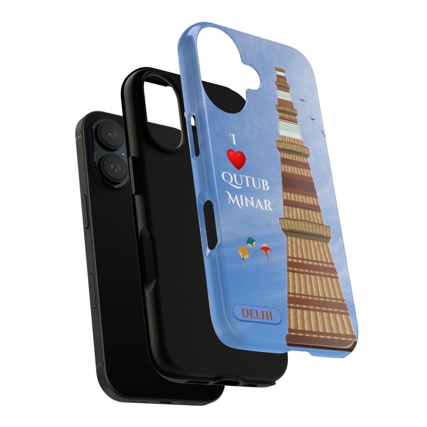 iPhone Case — Qutub Minar Delhi Protective Tough Case