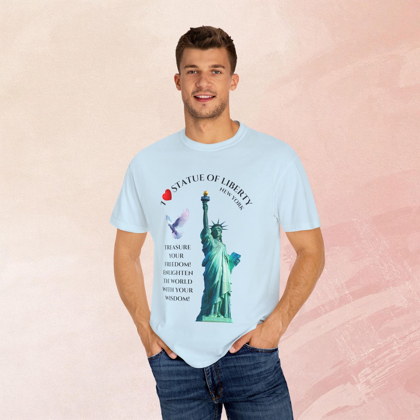 Statue of Liberty T-Shirt | Independence Day Gift | Travel Enthusiasts